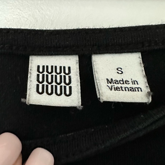 Uniqlo Black Long-sleeve Bodysuit Size Small - Picture 3 of 3
